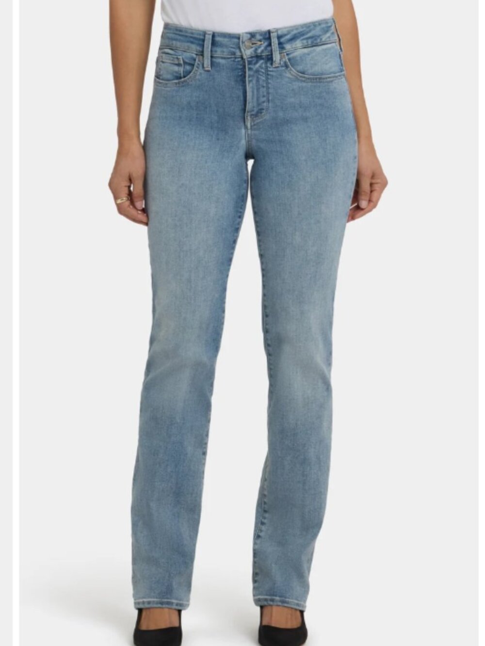NYDJ Marilyn Straight Jeans in Haley 12 - Picture 14 of 14